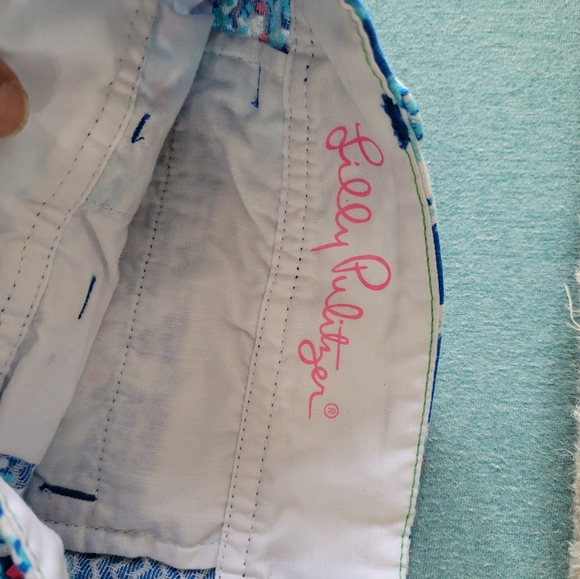 Lilly Pulitzer Good Reef Blue starfish Callahan shorts sz 2 - Picture 6 of 9